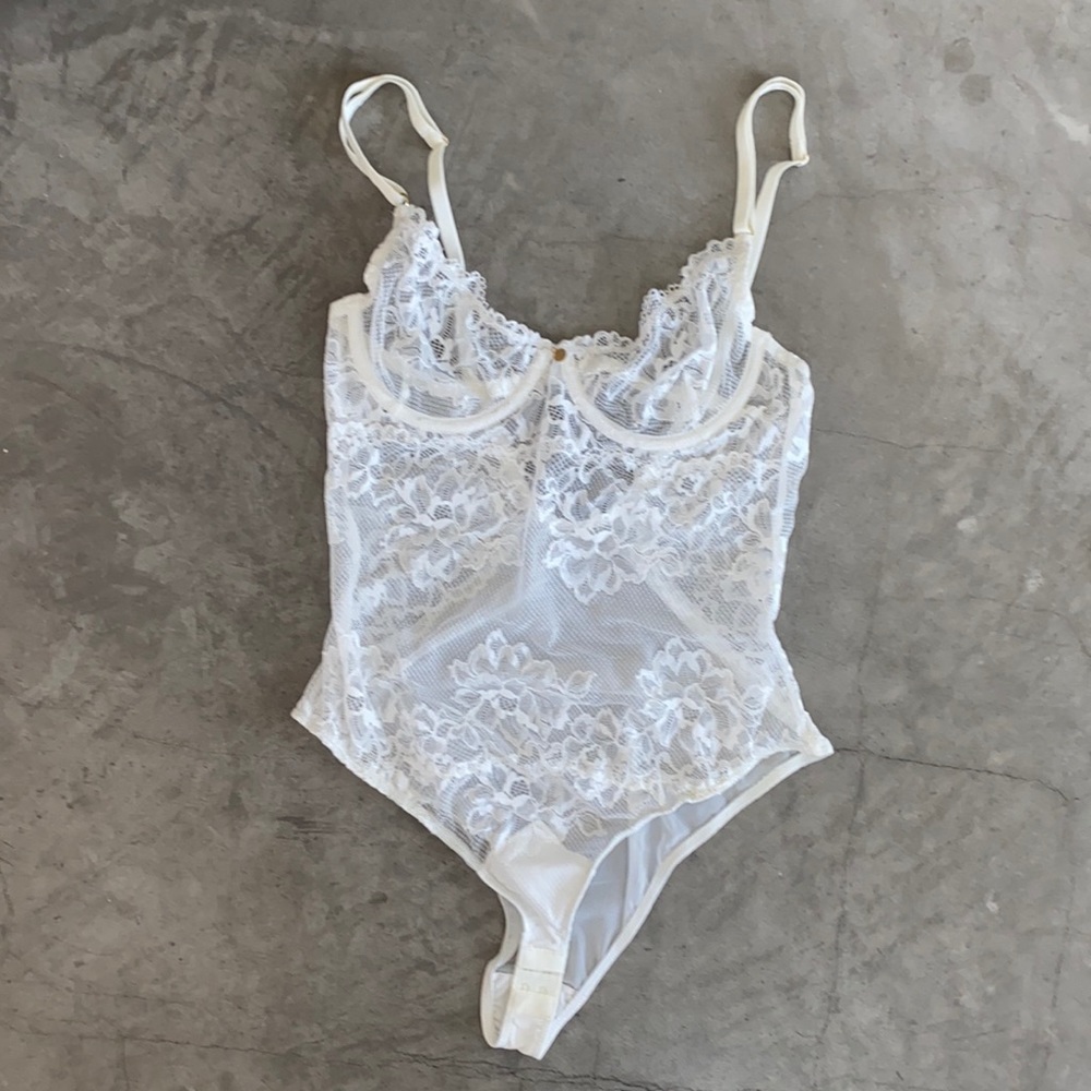 White one piece gooseberry intimate